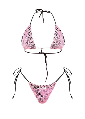 
                  
                    Altruia' Pink Reptile Bikini
                  
                