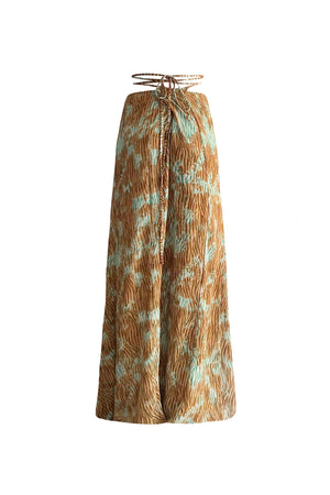 
                  
                    Zoya' Zebra Maxi Skirt
                  
                