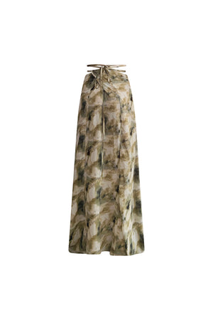 
                  
                    Abelia' Green Maxi Skirt
                  
                