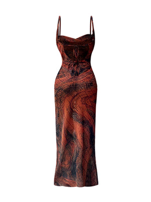 
                  
                    Gaia’ Dress Burnt Orange
                  
                