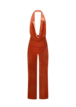 
                  
                    Kali’ Orange Slinky Jumpsuit
                  
                